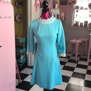 VINTAGE polka dot dress!